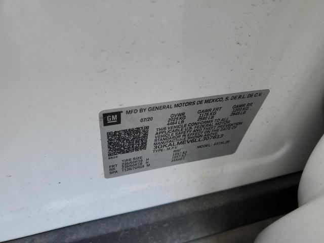 Photo 14 from auction – 2020 GMC TERRAIN SL with VIN 3GKALMEV6LL307613