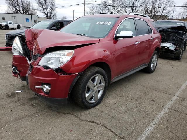 CHEVROLET EQUINOX LT 2015 with VIN 2GNALDEK6F6196952 - Photo from auction