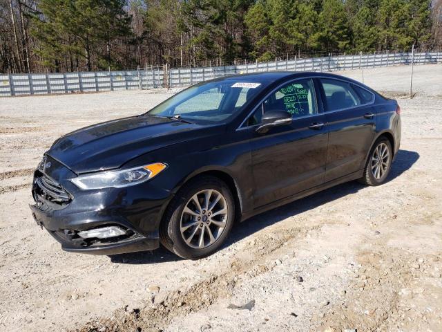 FORD FUSION SE 2017 with VIN 3FA6P0HD2HR246160 - Photo from auction
