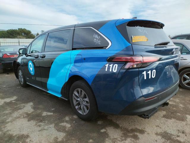 Photo 2 from auction – 2021 TOYOTA SIENNA LE with VIN 5TDKRKEC4MS048164