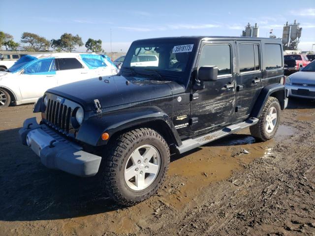 JEEP WRANGLER U 2013 with VIN 1C4BJWEG7DL684502 - Photo from auction