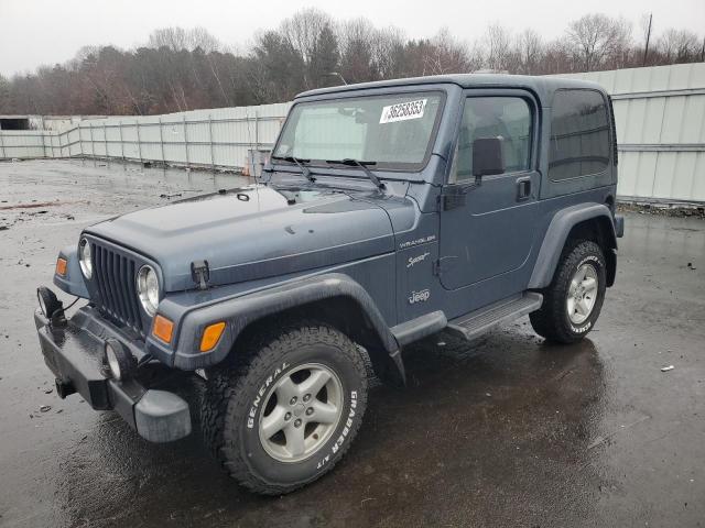 JEEP WRANGLER / 2002 with VIN 1J4FA49S52P704542 - Photo from auction