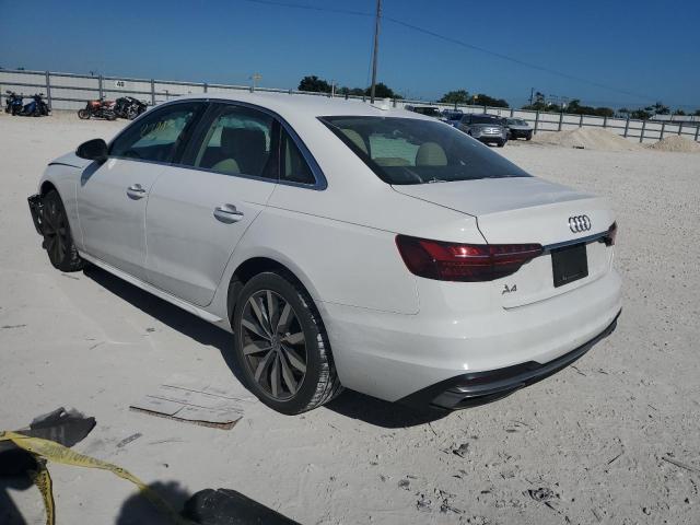 Photo 2 from auction – 2020 AUDI A4 PREMIUM with VIN WAUGMAF4XLN004080