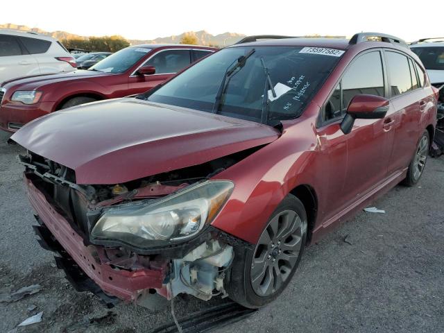 SUBARU IMPREZA SP 2015 with VIN JF1GPAU60FH209351 - Photo from auction