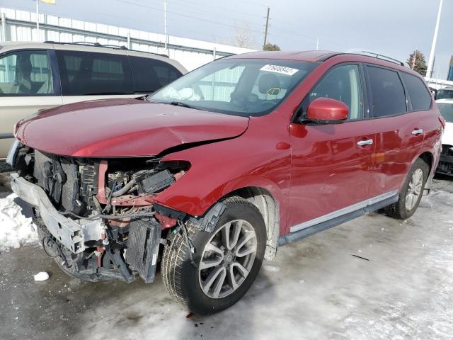 NISSAN PATHFINDER 2015 with VIN 5N1AR2MM2FC644721 - Photo from auction