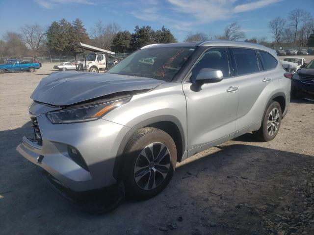 TOYOTA HIGHLANDER 2021 with VIN 5TDGZRAH5MS534515 - Photo from auction