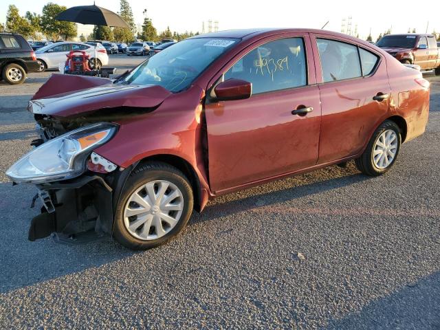 NISSAN VERSA S 2018 with VIN 3N1CN7AP8JL886837 - Photo from auction