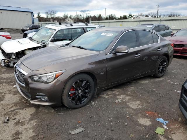 INFINITI Q50 PREMIU 2017 with VIN JN1EV7AR4HM831814 - Photo from auction