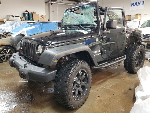 JEEP WRANGLER S 2011 with VIN 1J4AA2D18BL635320 - Photo from auction