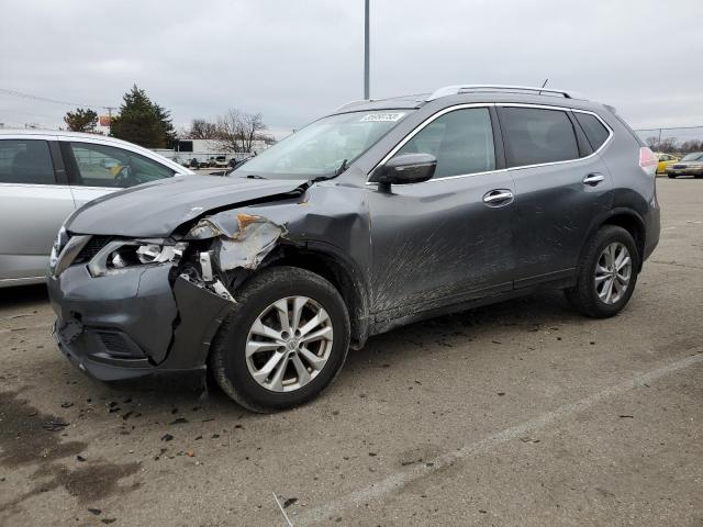 NISSAN ROGUE S 2015 with VIN KNMAT2MVXFP511955 - Photo from auction