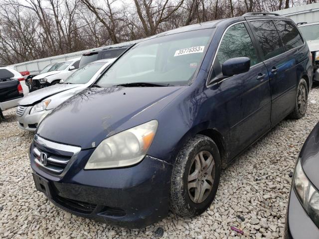 HONDA ODYSSEY EX 2007 with VIN 5FNRL38707B028927 - Photo from auction