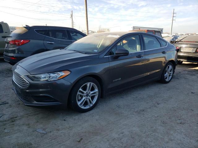 FORD FUSION SE 2018 with VIN 3FA6P0LU9JR249151 - Photo from auction