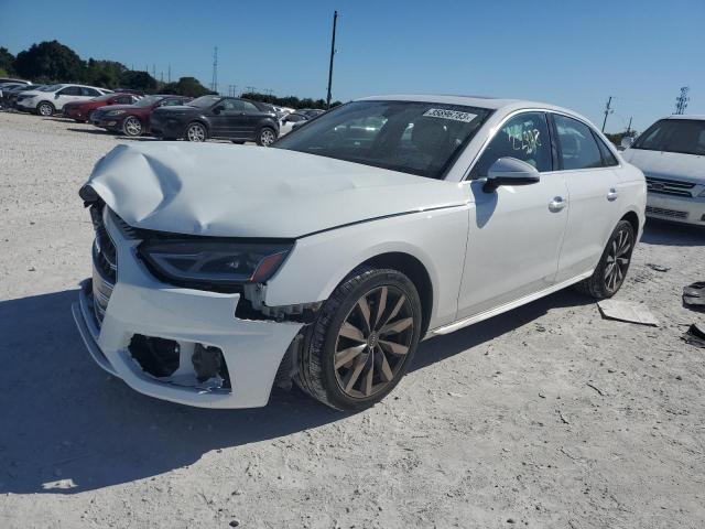 AUDI A4 PREMIUM 2020 with VIN WAUGMAF4XLN004080 - Photo from auction