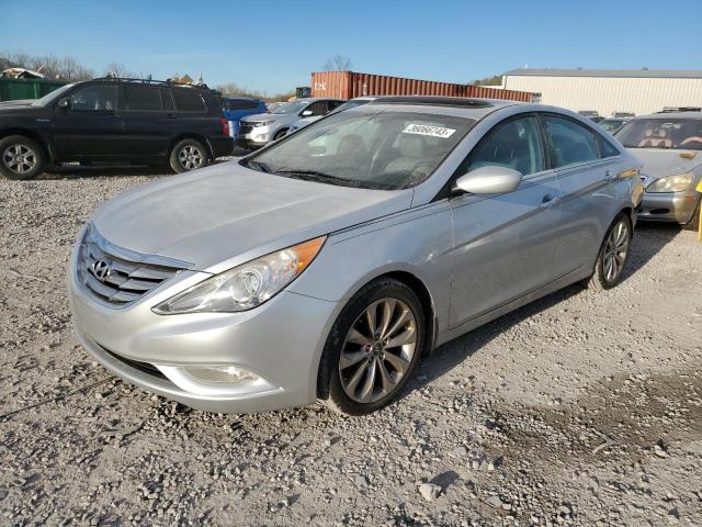 HYUNDAI SONATA SE 2013 with VIN 5NPEC4AC0DH677720 - Photo from auction