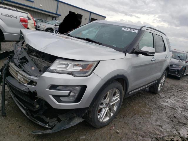 FORD EXPLORER L 2017 with VIN 1FM5K8F81HGD78225 - Photo from auction