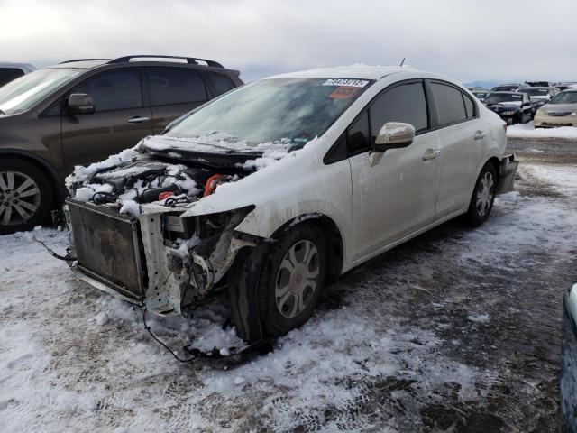 HONDA CIVIC HYBR 2012 with VIN JHMFB4F32CS008637 - Photo from auction