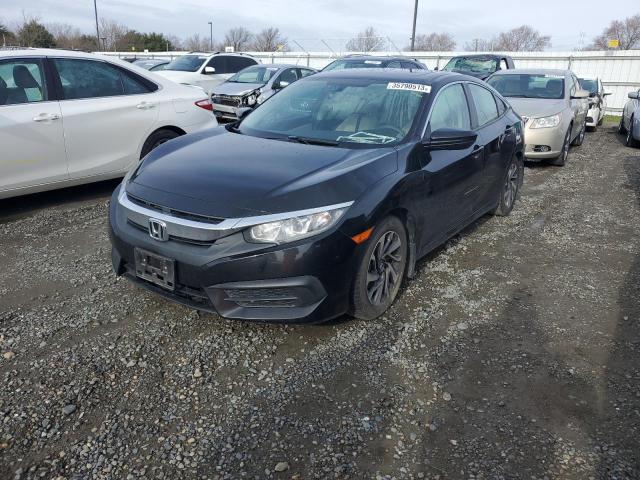 HONDA CIVIC EX 2017 with VIN 2HGFC2F75HH549056 - Photo from auction