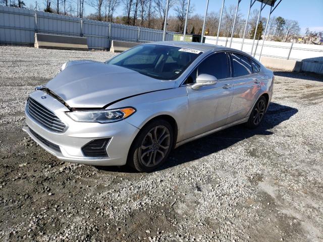 Photo 1 from auction – 2019 FORD FUSION SEL with VIN 3FA6P0CD3KR224666