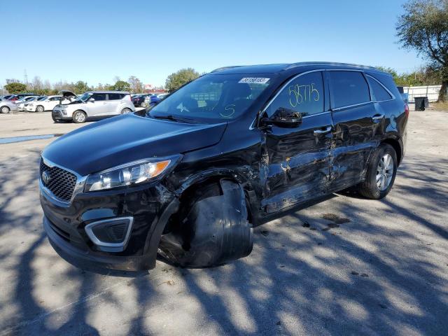 KIA SORENTO LX 2018 with VIN 5XYPG4A36JG423929 - Photo from auction