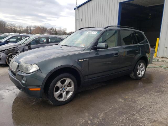 BMW X3 3.0SI 2008 with VIN WBXPC934X8WJ12373 - Photo from auction