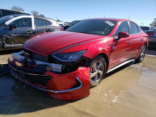 HYUNDAI SONATA SE 2021 with VIN 5NPEG4JA2MH100867 - Photo from auction