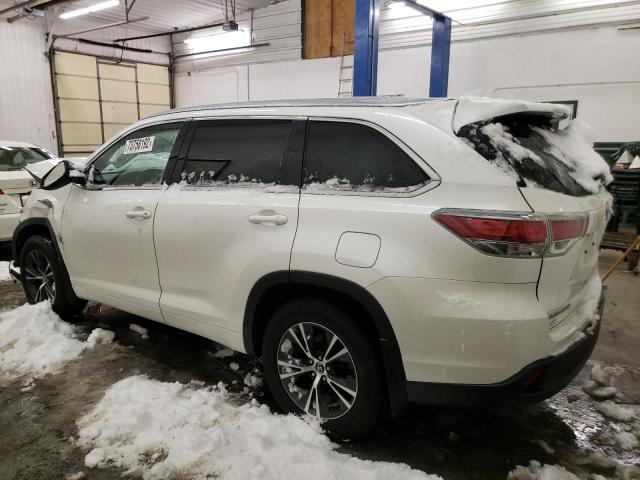 Photo 2 from auction – 2016 TOYOTA HIGHLANDER with VIN 5TDJKRFH0GS262706