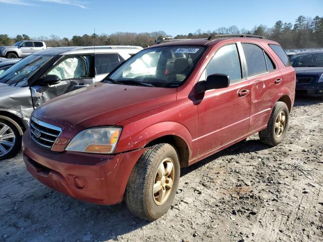 KIA SORENTO EX 2008 with VIN KNDJD735785796270 - Photo from auction