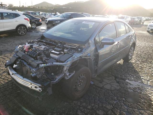 TOYOTA COROLLA LE 2021 with VIN JTDEPMAE4MJ186953 - Photo from auction