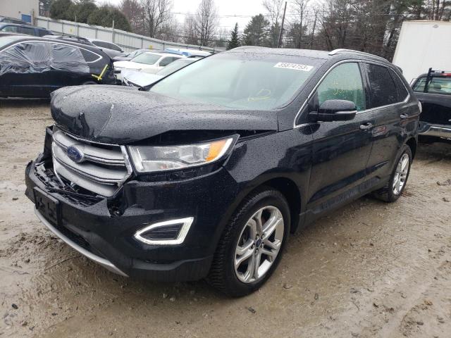 FORD EDGE TITAN 2016 with VIN 2FMPK4K87GBB74283 - Photo from auction