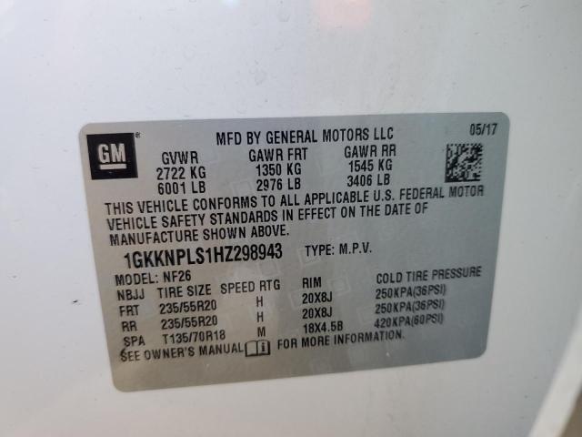 Photo 14 from auction – 2017 GMC ACADIA DEN with VIN 1GKKNPLS1HZ298943