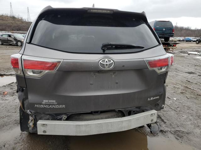 Photo 6 from auction – 2015 TOYOTA HIGHLANDER with VIN 5TDBKRFH1FS176078