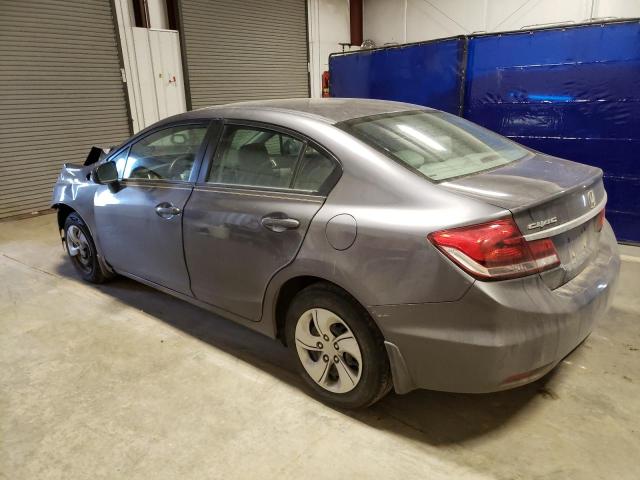 Photo 2 from auction – 2014 HONDA CIVIC LX with VIN 19XFB2F55EE224429