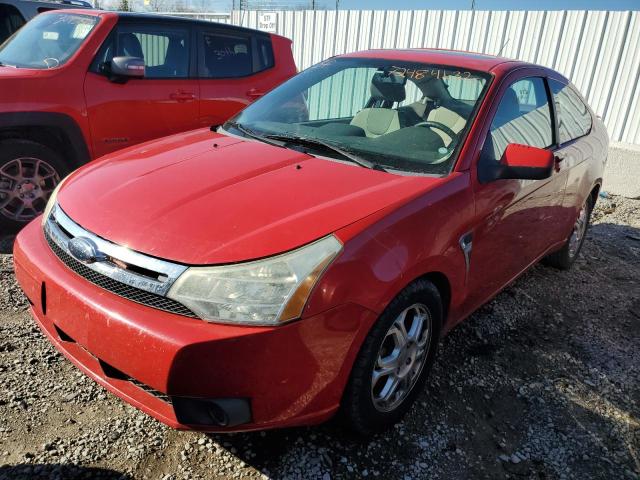 FORD FOCUS SE 2008 with VIN 1FAHP33NX8W171733 - Photo from auction