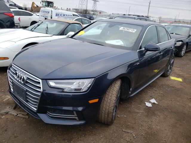 AUDI A4 PREMIUM 2018 with VIN WAUENAF41JA111107 - Photo from auction