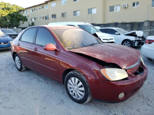 Photo 4 from auction – 2004 KIA SPECTRA LX with VIN KNAFE121945031793