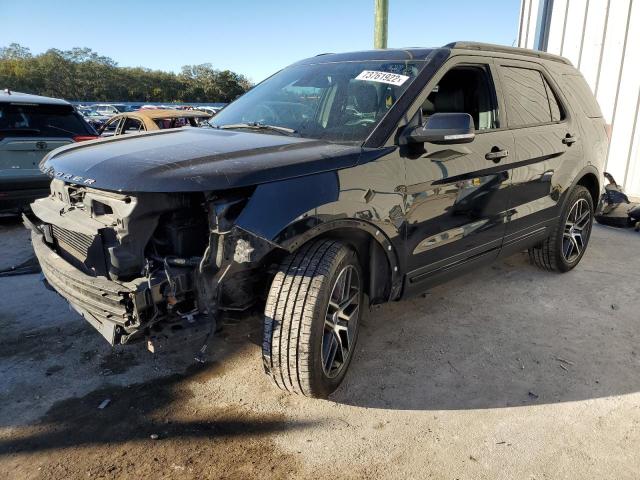 FORD EXPLORER S 2019 with VIN 1FM5K8GT3KGA58351 - Photo from auction
