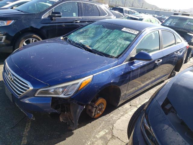 HYUNDAI SONATA SE 2015 with VIN 5NPE24AF5FH228887 - Photo from auction