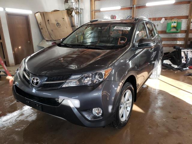 TOYOTA RAV4 XLE 2013 with VIN JTMRFREV9DD003878 - Photo from auction