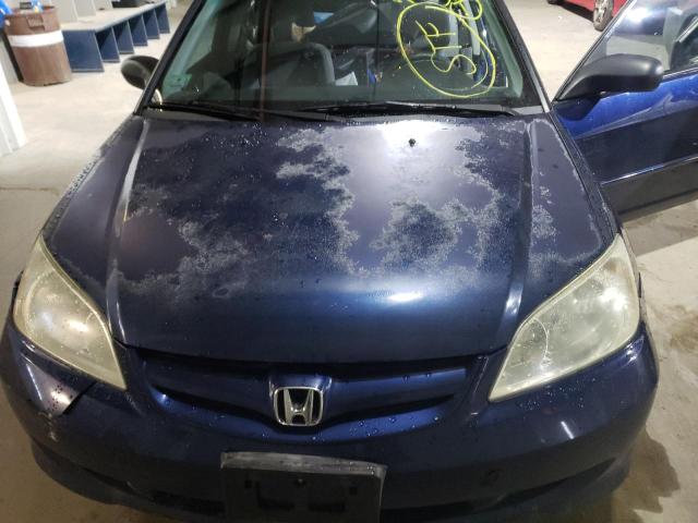 Photo 11 from auction – 2005 HONDA CIVIC LX with VIN 2HGES16575H564676