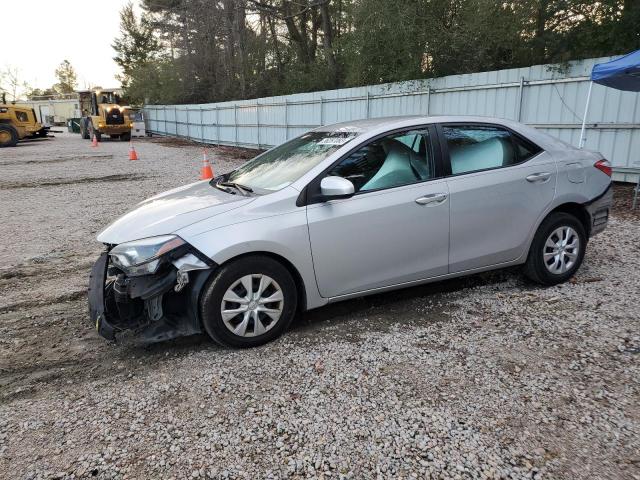 TOYOTA COROLLA L 2015 with VIN 2T1BURHE3FC426698 - Photo from auction