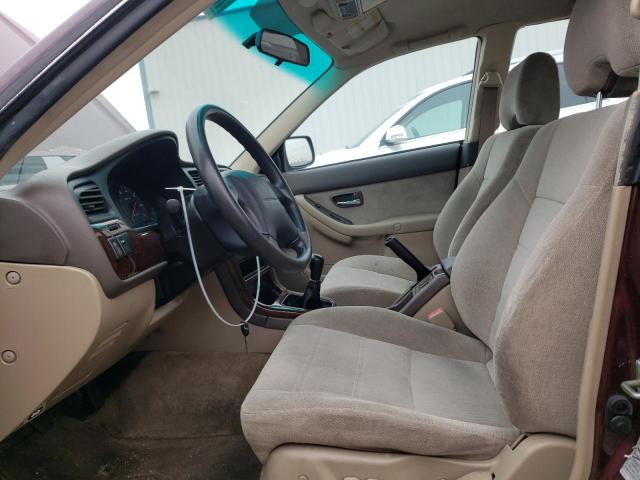 Photo 7 from auction – 2000 SUBARU LEGACY OUT with VIN 4S3BH6659Y6641941