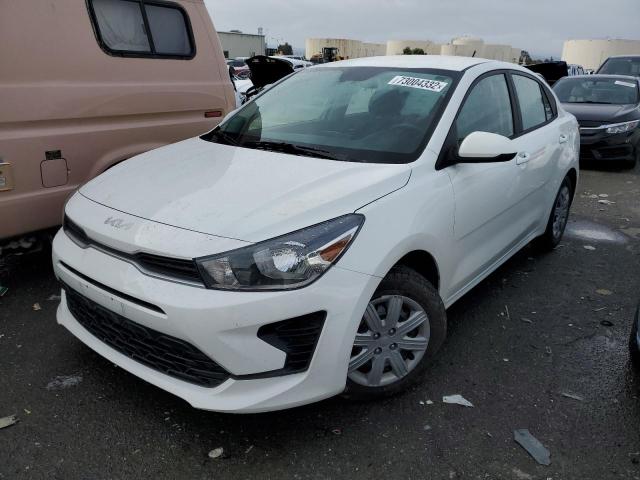 Photo 1 from auction – 2022 KIA RIO LX with VIN 3KPA24AD3NE448142