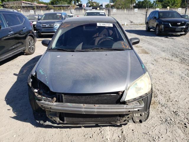 Photo 5 from auction – 2004 HONDA CIVIC DX with VIN 2HGES16504H525040