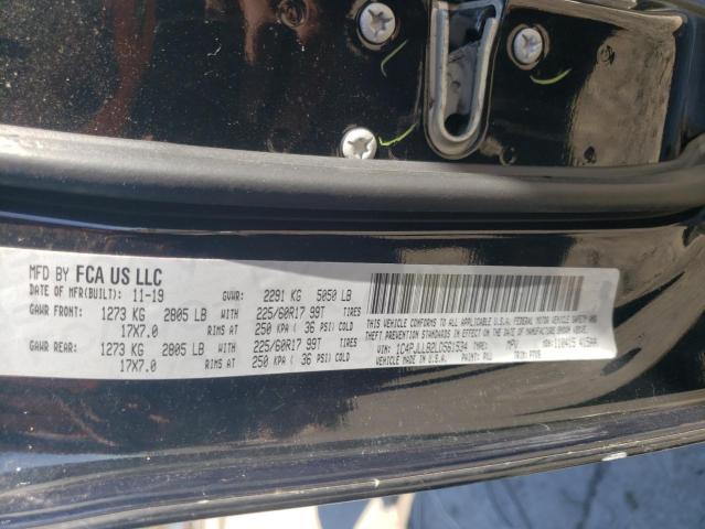 Photo 14 from auction – 2020 JEEP CHEROKEE L with VIN 1C4PJLLB2LD561534