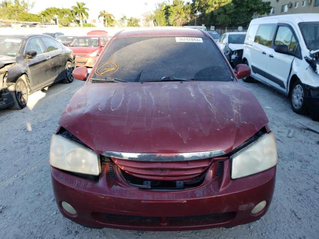 Photo 5 from auction – 2004 KIA SPECTRA LX with VIN KNAFE121945031793