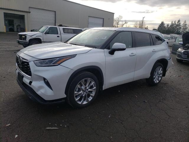 Photo 1 from auction – 2022 TOYOTA HIGHLANDER with VIN 5TDDZRBH6NS576534