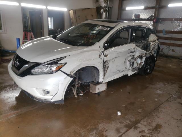 NISSAN MURANO S 2016 with VIN 5N1AZ2MH1GN113535 - Photo from auction