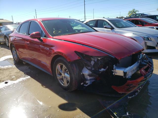 Photo 4 from auction – 2021 HYUNDAI SONATA SE with VIN 5NPEG4JA2MH100867