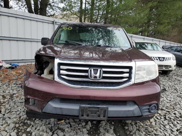 Photo 5 from auction – 2012 HONDA PILOT LX with VIN 5FNYF4H28CB021554