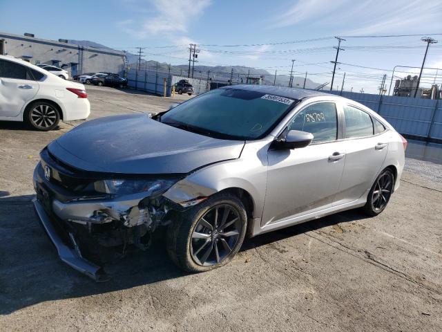 HONDA CIVIC LX 2019 with VIN 2HGFC2F62KH554505 - Photo from auction